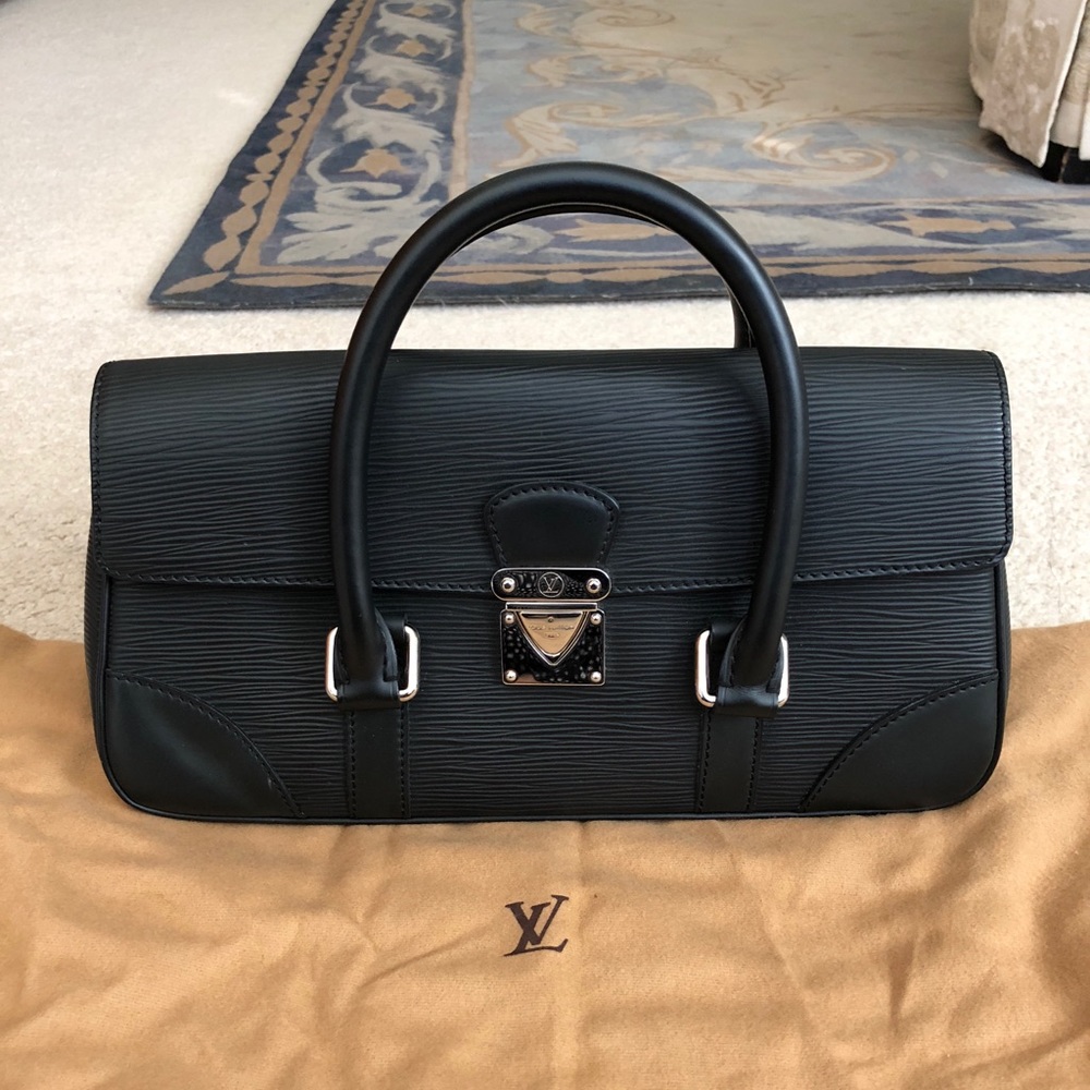 💯LOUIS VUITTON Epi Segur PM Handbag